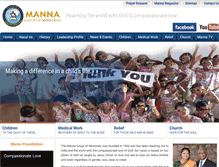 Tablet Screenshot of manna7.org